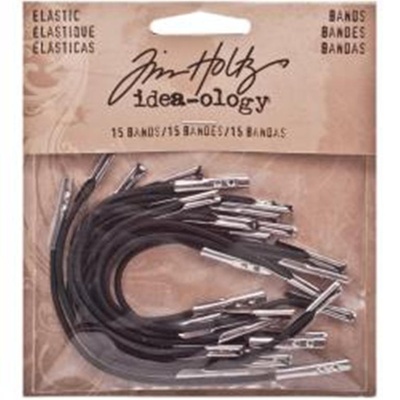 Резиновые шнурочки от  Tim Holtz - Idea-ology - Elastic Bands, 10,7x8,8 см