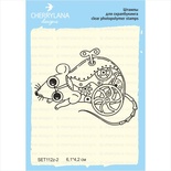 Штампы от Cherrylana - Мышь, 6,1х4,2 см