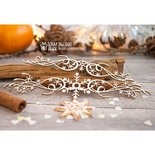 Чипборд ScrapBox - 2 бордюра с морозным узором Hw-056