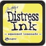 Штемпельная подушка Ranger - Distress Mini Ink Pad - Squeezed Lemonade