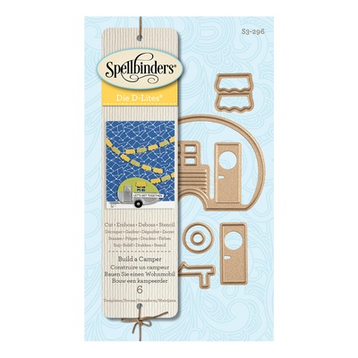 Ножи от Spellbinders - Die D-Lites Build a Camper Etched Dies