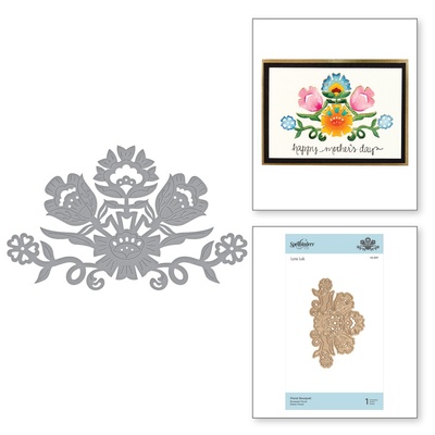 Нож для вырубки от Spellbinders - Floral Bouquet