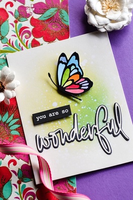 Ножи для вырубки от Memory Box - Wonderful Jotted Script