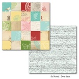 Лист двусторонней бумаги Carta Bella So Noted - Dear jane, размер 30х30 см