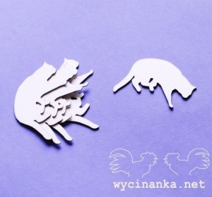 Чипборд от Wycianka - Кашачьи проделки - Кошки, 2, 5 дет.