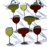 Набор брадсов Eyelet Outlet - Cocktail Brads, 12 штук