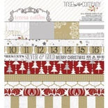 Набор двусторонней бумаги Teresa Collins - Tinsel and Company - Pad, размер 15х15 см