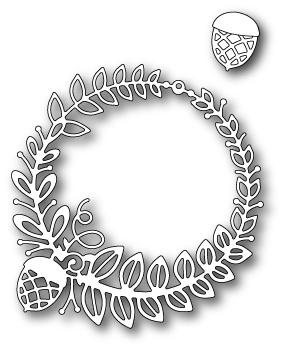Нож для вырубки от Poppystamps - Grendon Wreath