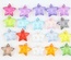 Акриловые украшения от Scrapberry's - подвески-звездочки, 20 шт.