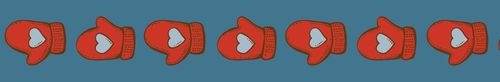 Бумажный скотч с принтом  от Scrapberry's - Перчатки, 15мм x 8м