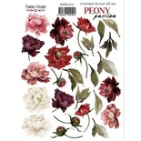 Набор наклеек (стикеров) 26 шт Peony passion 219, ТМ Фабрика Декора