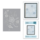 Папка для тиснения от Spellbinders - Blooming Sprigs Cut and Emboss Folder
