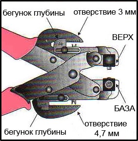 Закріплювач люверсів Crop-A-Dile Eyelet & Snap Punch Teal, блакитний, 70907-7