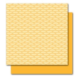 Двусторонний лист картона от American Crafts - Amelia, Botanique, 30x30 см, 1 шт.