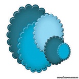 Ножи от Spellbinders - SCALLOPED OVALS (LG)