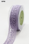 Вязаное кружево Lavander, ширина 3,8 см, длина 90 см, цвет фиолетовый