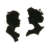 Лезвия Sizzix Movers & Shapers Magnetic Die Set 2PK - Mini Silhouettes