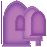 Лезвия Spellbinders - Arched Windows One - Арочные окна, 6 шт.