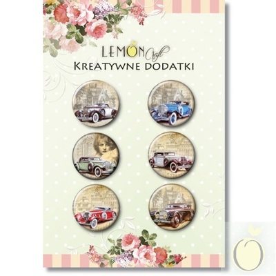 Фишки LemonCraft - Cars, на клеевой основе