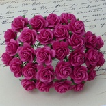 Цветы розочек от Thailand - DEEP PINK, 10 мм, 10 шт