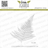 Акриловый штамп Lesia Zgharda Папороть FL220