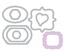 Лезвия и штампы от Sizzix - Framelits Die Set 8PK w/Stamps - Birthday & Frames