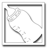 Лезвие Frantic Stamper Precision Die - Baby Bottle Square 