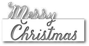 Ножи от  Memory Box  - DIES- Grand Merry Christmas Script