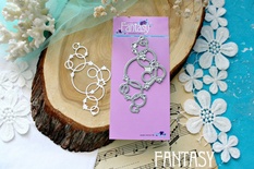 Нож для вырубки Fantasy "Средние пузыри со звездами" размер 8*4 см