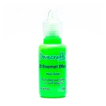 Жидкие эмалевые капли от Dovecraft - Neon Green, 20 мл
