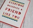 Набор штампов от Concord & 9th - Friend Like You Borders stamp set,  4 шт.