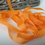 Лента Seam Binding - Mango Orange, цвет оранжевый, ширина 1,3 см, длина 90 см