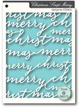 Маска от Memory Box -  STENCILS- Script Merry