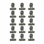 Набор клипс от Advantus - Hinge Clips by Tim Holtz Hinge Clips, 15 штук