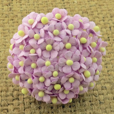 Цветочки Sweetheart, сиреневый, 10мм, 10 шт.