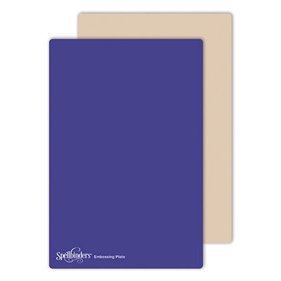Пластина + коврик для эмбоссинга  от Spellbinders - Platinum, XL