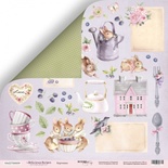 Лист двусторонней бумаги от Scrapmir - Картинки из коллекции Delicious Recipes, 30x30 см
