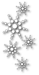 Ножи  от  Poppystamps  -  DIES-  Sparkle  Burst  Stars