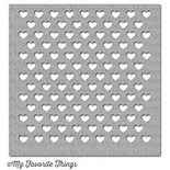 Маска My Favorite Things - Stencil Staggered Hearts