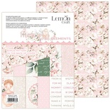 Набір паперу для скрапбукінгу Lemoncraft - Mum's Love Elements, 15.2х30.5 см, елементи для вирізання