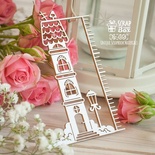 Чипборд ScrapBox - Метрика домик Hc-058
