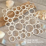 Чипборд ScrapBox - Фоновый пузырьки Hb-028