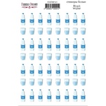 Набор наклеек для планеров Вода 01, ТМ Фабрика Декора