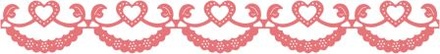 Нож для вырубки от Cheery Lynn Designs - Sophia's Heart Border