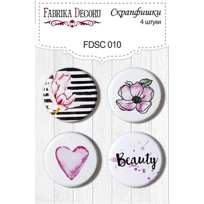 Набор скрапфишек Фабрика Декору из 4 шт. FDSC 010