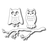 Лезвие Frantic Stamper - Cutting Die - Spooky Owls and Branch set