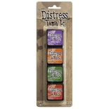 Набор штемпельных подушек Ranger - Distress Mini Ink Kit - Kit 15