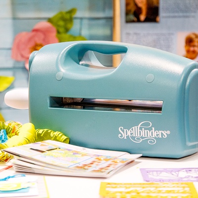 Машинка для вырубки и тиснения от Spellbinders Grand Calibur Teal Cut & Emboss Machine 
