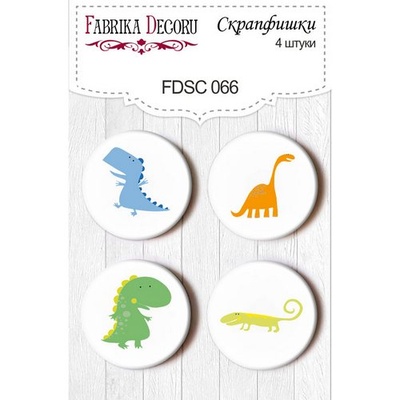 Набор скрапфишек Фабрика Декору из 4 шт FDSC066