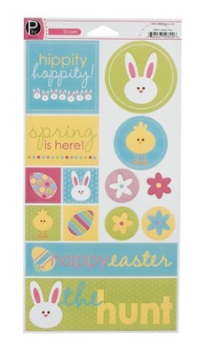 Наклейки - American Crafts - Easter Time
